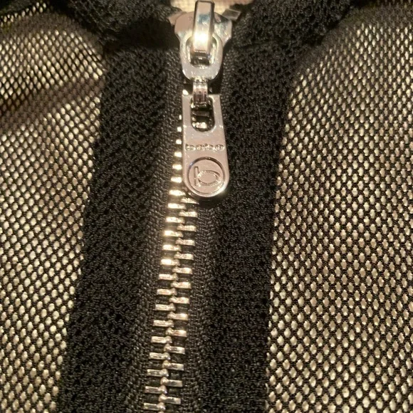 💚BEBE RHINESTONE EMBELLISHED MESH ZIP-UP HOODIE💚 - Picture 7 of 9